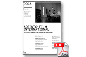 Artists' Film International. Opening: Saturday, February 2nd  6 PM